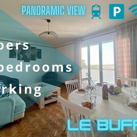Le Buffel - Appartement 4 Chambres, Parking, Wi-Fi, Tram - 8Pers Montpellier Exteriér fotografie
